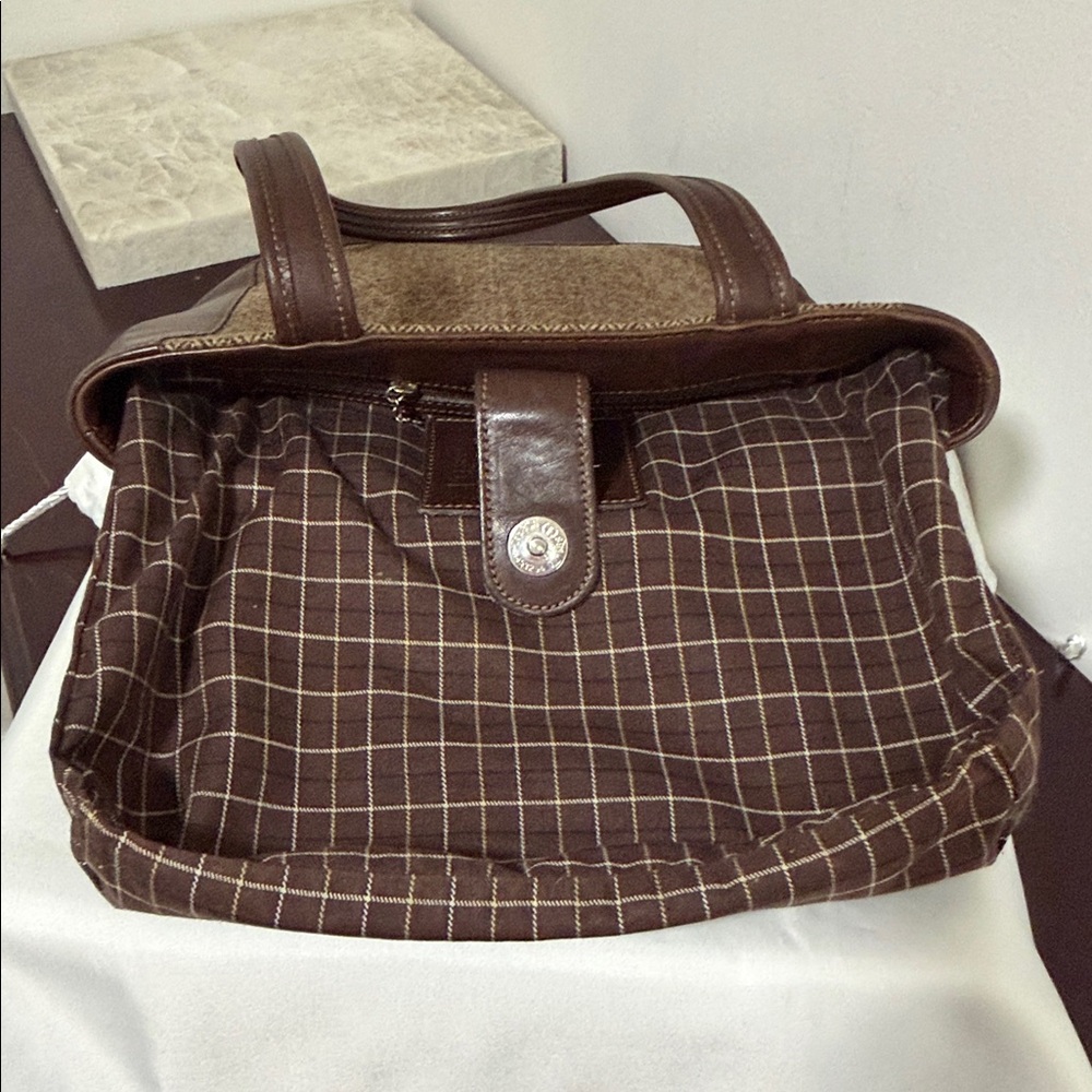 Coach vintage 6127 πΊπΈ Brown Tote Bag β€οΈβ€οΈβ€οΈπ - Picture 6 of 16